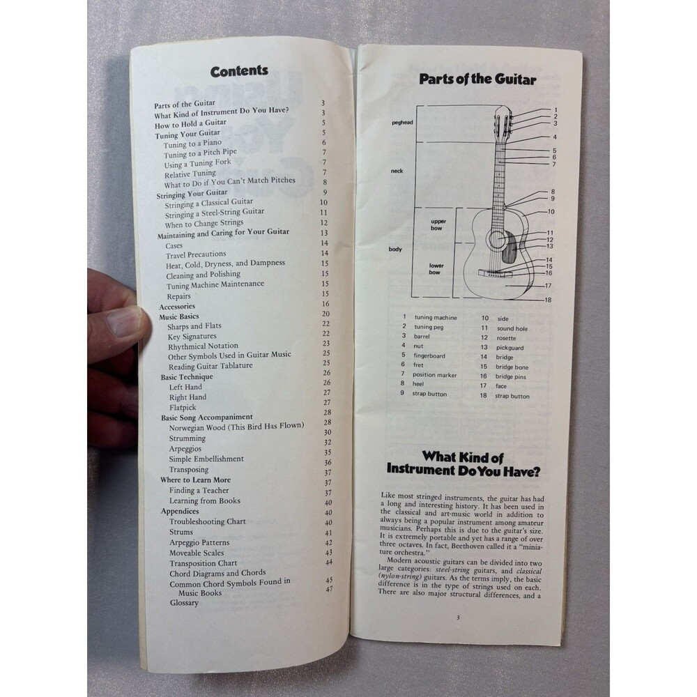 Using Your Guitar by Brook Heldick 1980 Acorn Music Press Guitar Guide - Picture 3 of 6